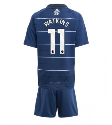 Aston Villa Ollie Watkins #11 Tredje Kläder Barn 2024-25 Kortärmad (+ Korta byxor)